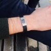 the ICE ID Silicone Medical Alert ID Bracelet for Women Men Kids