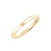 10K Yellow Gold 2MM Classic Plain Simple Wedding Band