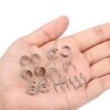 Hestya 6 Pairs Stainless Steel Ear Clips Non