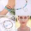 Hicarer 6 Pieces Women Bohemian Necklaces