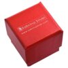 Sabrina Silver Tungsten Wedding Band Ring Gold Greek Key
