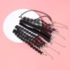 6 PCS Choker Necklaces Black Velvet