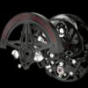 Agelocer Men's Top Brand Black Skeleton Automatic Mechanical Watch