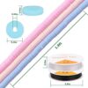 4800 Pcs Clay Beads Kit, 15 Strands 6mm Flat Round Polymer