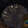 8 Pieces Ear Crawler Hook Earrings, Ear Cuff Wrap Studs