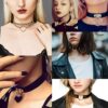 8Pcs Leather Choker Necklace Set: Embrace Your Edgy Elegance