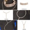 Gold Necklace Chains for Women Layered Choker