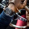 Agelocer Men's Fashion Punk Stainless Steel Mechanical Square