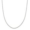 Sterling Silver 2mm Link Anchor Pendant Charm Necklace Chain