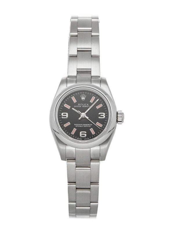 Black Dial Watch Automatic Rolex Oyster Perpetual Mechanical