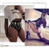 Punk Leather Body Chain Leather Bra Belt