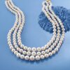 Ross-Simons Cultured Pearl 3-Strand Necklace