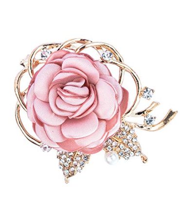 Treeable Rose Brooch Pin for Women and Men