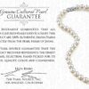 Bracelet & Earrings 14K Gold Quality Round White Akoya Cultured Pearl Necklace