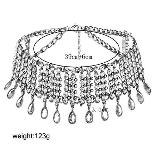 Shine Bright with Victray Crystal Tassel Necklace