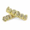 14K Gold Plated Teeth GRILLZ Top Bottom Tooth Caps