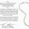 THE PEARL SOURCE 14K Gold Multicolor Freshwater Cultured Pearl Necklace – 7-8mm AAA Quality, 18" Princess Size for Girls
