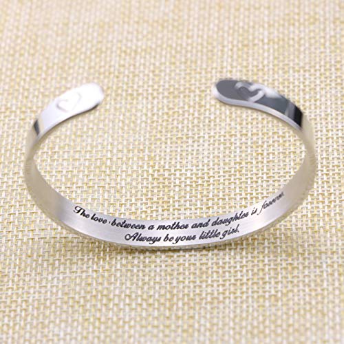 Personalized Mom Bracelet Mother and Daughter