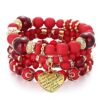 Beaded Bracelets Stackable Bohemian Strand