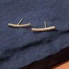 Hypoallergenic 14K Gold Plated Ear Crawler Jackets