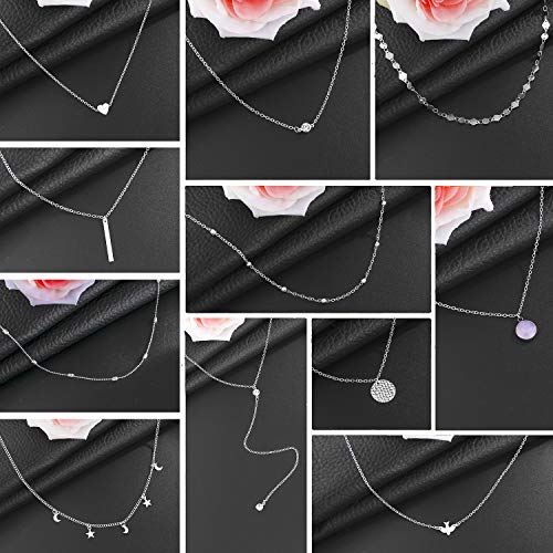 WFYOU 11PCS Layered Choker Necklace for Women