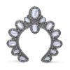 White Mother of Pearl Naja Pendant Enhancer