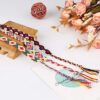 Jstyle 15Pcs Ethnic Tribal Bead Bracelet for Men Women
