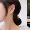 Wrap Crawler Hook Earrings Draping Chain Stud