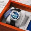 Agelocer Men's Top Brand Genuine Blue Moon Phase Mechanical