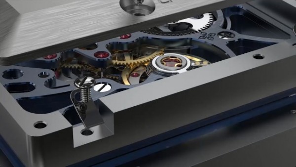 Agelocer Skeleton Watches Men Sports Watches Black Steel