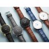 Analog Watch Stuhrling Original Mens Watch Black Brown