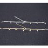 Star Choker Necklace Set Dainty Gold and Silver Chain Pendant