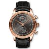 IWC Portuguese Chronograph Classic Gray Dial Leather Strap Automatic