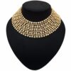 Chunky Metal Neck Bib Collar Choker Necklace