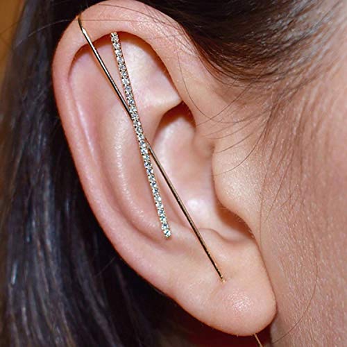 4 pcs Ear Wrap Crawler Hook Earrings for Women
