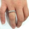 Elegance in Every Stone: 1ct 5 Stone Diamond Wedding Anniversary Ring