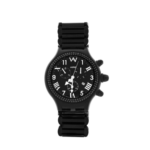 Aire Parlay Swiss Made Over-Sized Chronograph Mens Watch