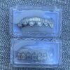 Harlembling Solid 925 Sterling Silver Real Baguette Grillz