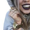 24K Gold Plated Hip Hop Teeth Grillz
