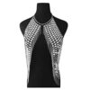Belly Chain Silver Bra Jewelry Sexy Necklace