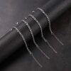 Bracelet Link Chains Silver DIY Christmas Charms