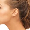 Elegance in Miniature: 14K Gold Akoya Pearl Stud Earrings for Kids