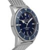 Breitling Blue Dial Stainless Steel Men's Watch