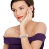 Cultured Pearl and .15 ct. t.w. Diamond Multi-Strand Bracelet