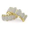 TOPGRILLZ Diamond Grills 18K Gold Plated Fully Iced Out