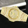 Luxury Mens/Womens Unisex Crystal Watch Bling Iced-Out
