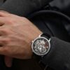 Agelocer Men's Watch Top Brand Tourbillon Skeleton Watch