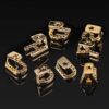Gold Plated Single Bottom Grillz for Your Teeth