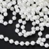 Weoxpr 20 Pieces White Faux Pearl Bead Necklaces