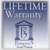 Size 10 Mens 10K White Gold Comfort Sandblast Finish